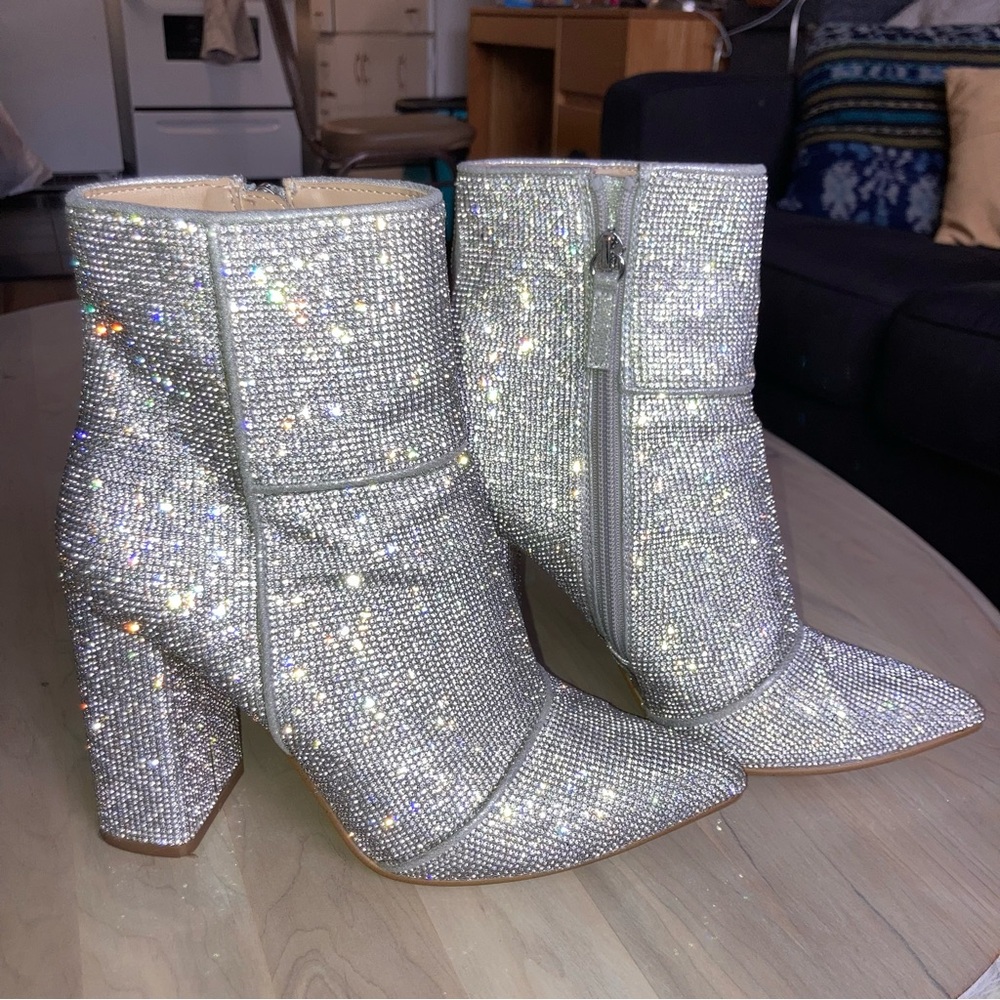 Steve Madden Rhinestone Boots